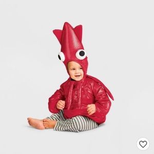 *NWT* Hyde & EEK! Red Squid Halloween Costume 🦑